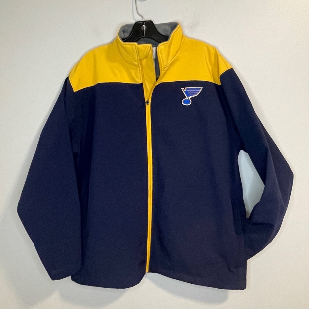 St.Louis Blues NHL Hockey full zip jacket S